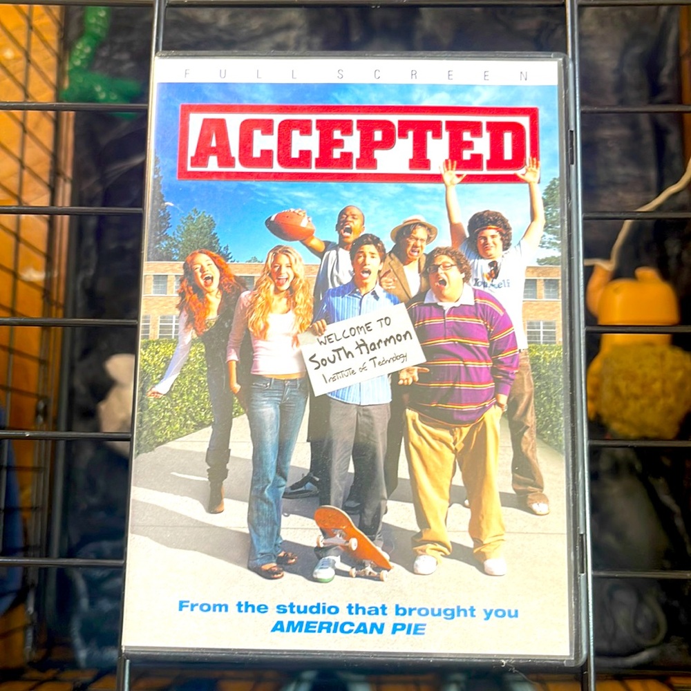 Accepted DVD Universal Movie  Justin Long, Lewis Black, Blake Lively, Jonah Hill